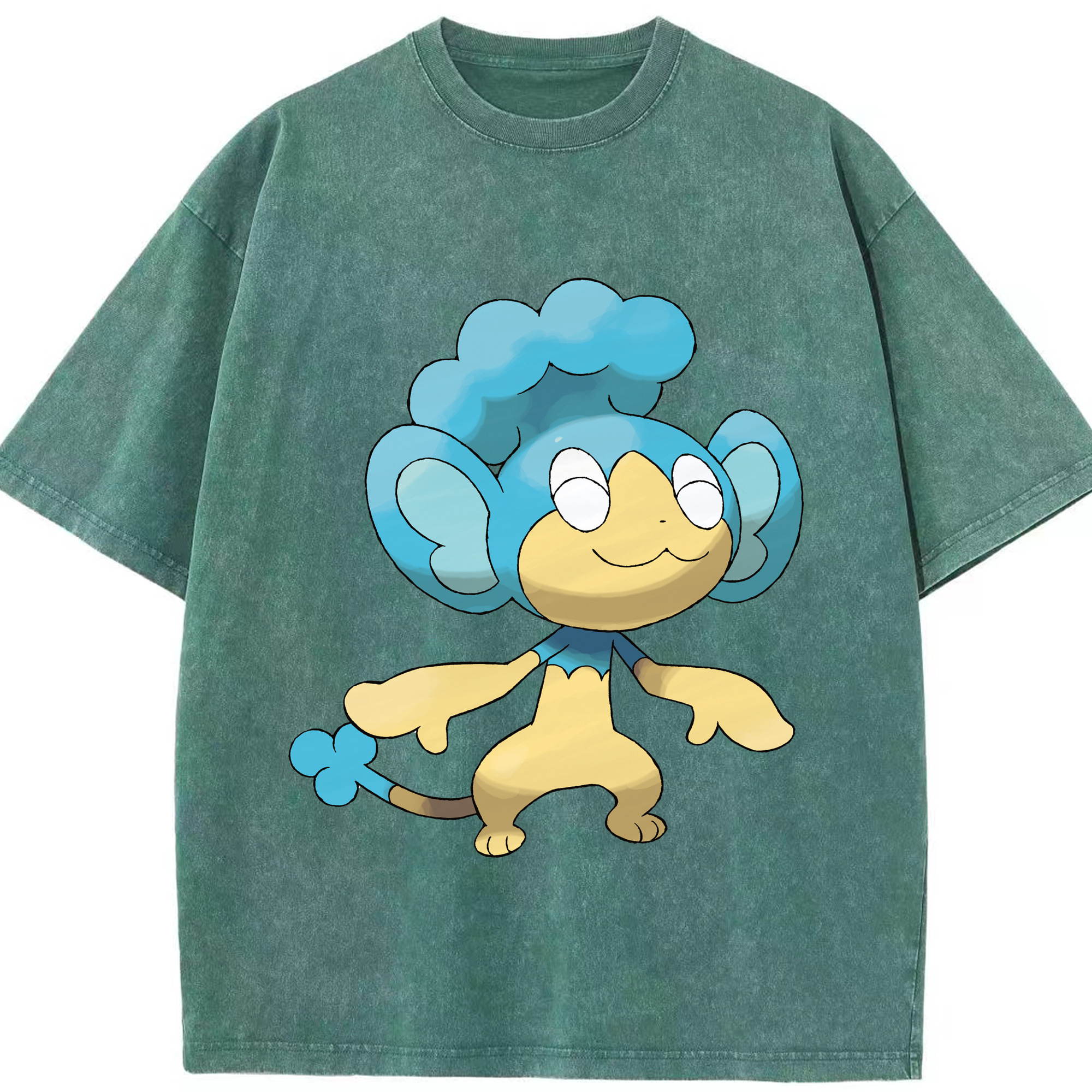 （画像用） ポケットモンスター Pokémon 綿100% ヴィンテージ風 半袖Tシャツ（フロントプリント）